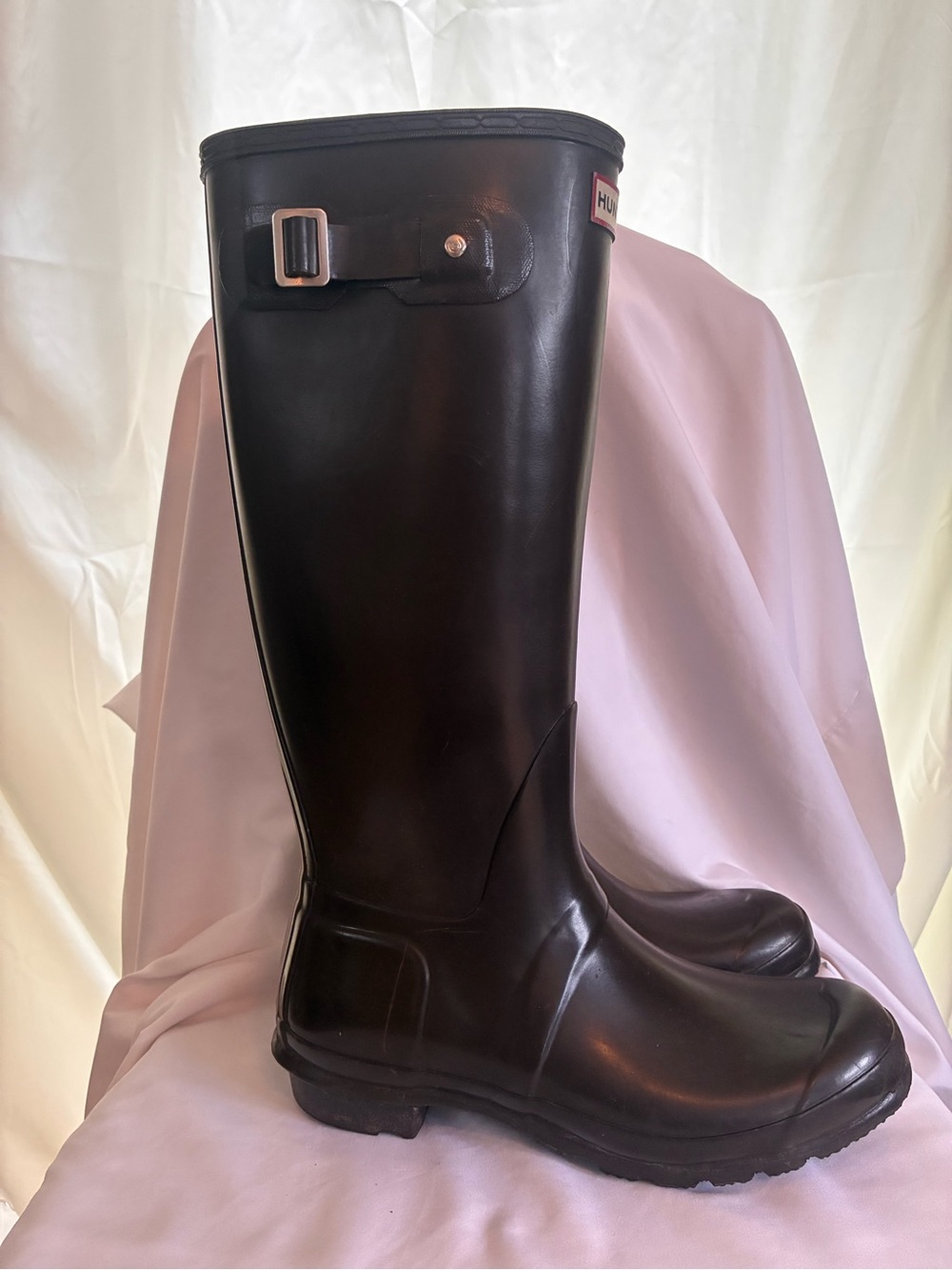 Hunter Original Gloss Tall Rain Boots- US 9M/10F